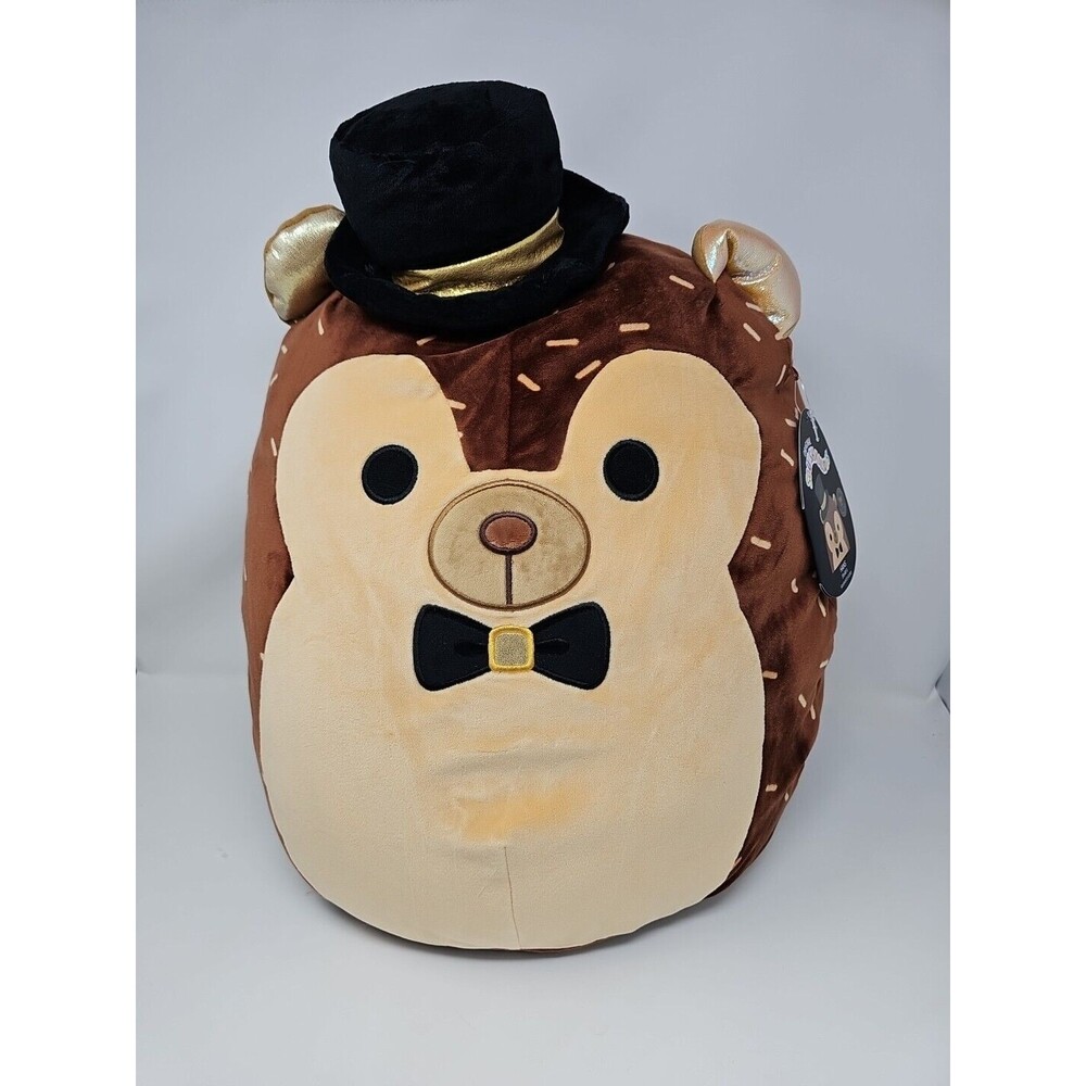 Squishmallows Hans The Hedgehog 100 Millionth Celebration 16" Gold Details NWT